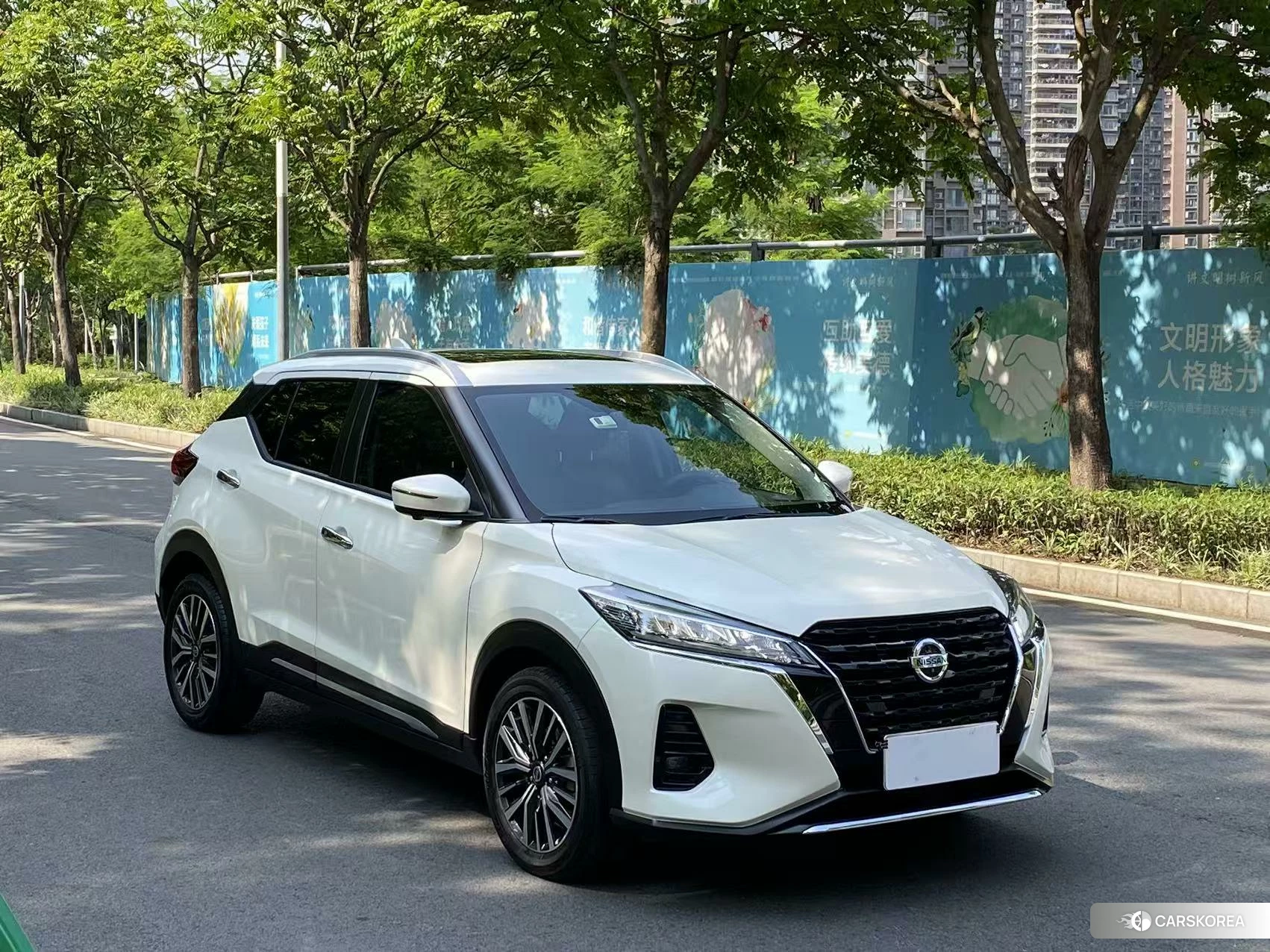 Nissan Kicks 2021 Белый из Китая