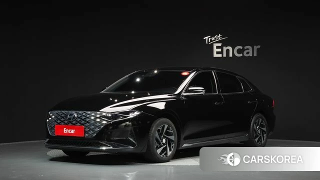 Hyundai The New Grandeur IG Hybrid 2021 Черный из Кореи