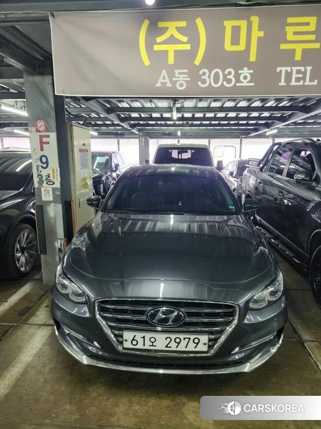 Hyundai Grandeur IG 2018 Серый из Кореи