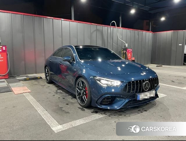 Mercedes-Benz CLA-Class C118 2022 Синий из Кореи