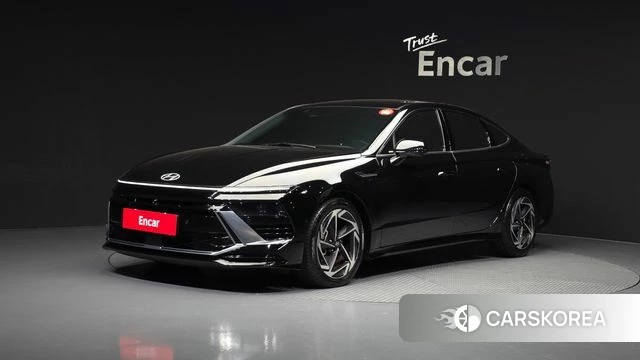 Hyundai Sonata D Edge Hybrid (DN8) 2023 Черный из Кореи