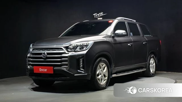 Ssangyong The New Rexton Sport 2021 Серый из Кореи