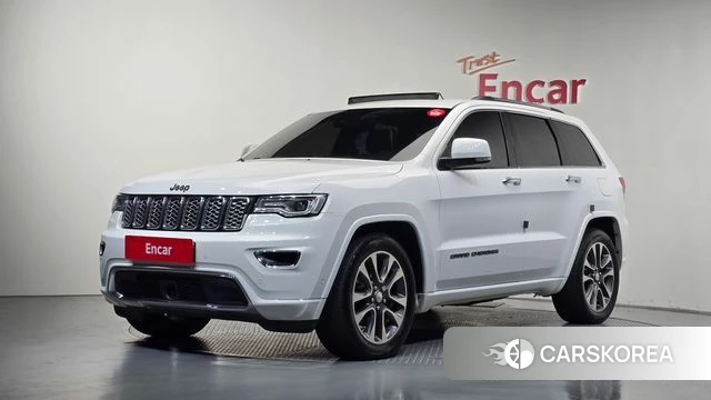 Jeep Grand Cherokee 2018 Белый из Кореи
