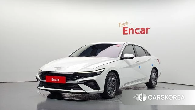 Hyundai The New Avante (CN7) 2023 Белый из Кореи