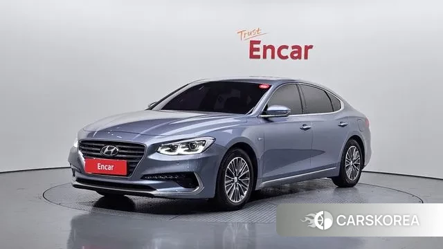 Hyundai Grandeur IG Hybrid 2018 Светло-серебряный цвет из Кореи