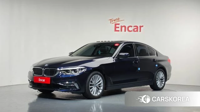 BMW 5 Series (G30) 2019 Синий из Кореи