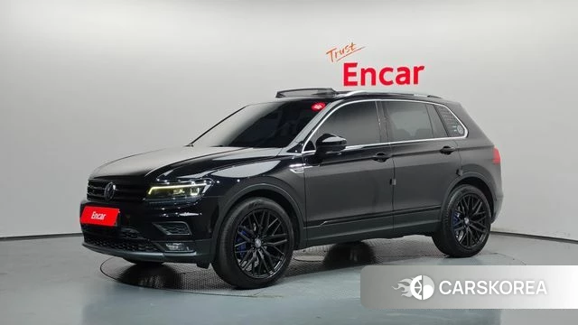 Volkswagen Tiguan second Generation 2020 Черный из Кореи