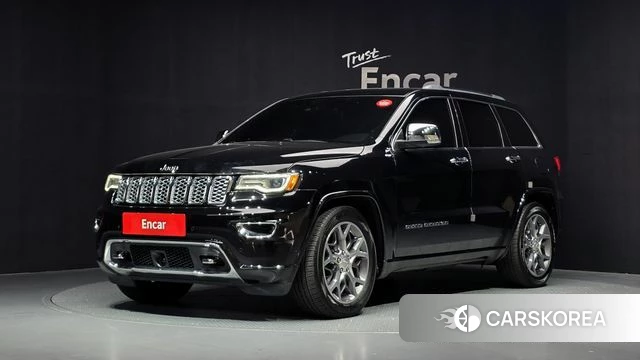 Jeep Grand Cherokee 2021 Черный из Кореи