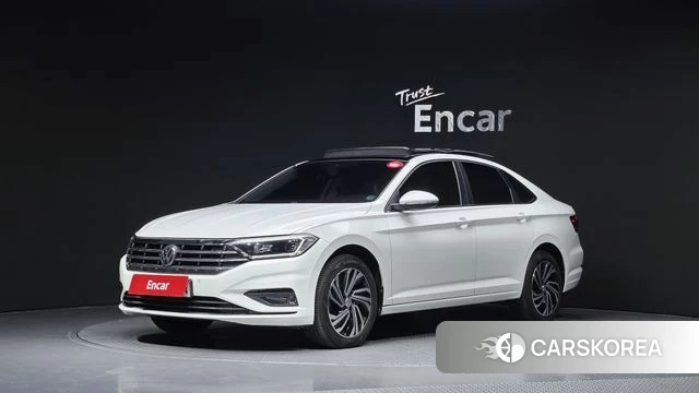 Volkswagen 7th Generation of Jetta 2021 Белый из Кореи