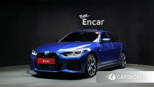 BMW i4 2022 Синий из Кореи