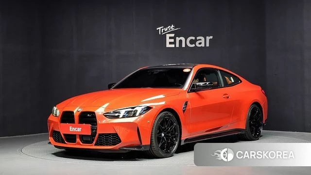 BMW M4 (G82) 2025 Красный из Кореи