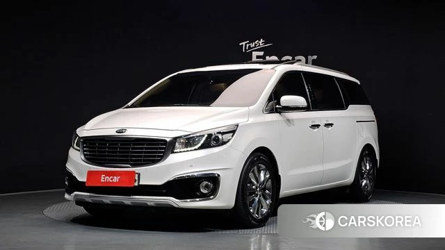 Kia All New Carnival 2018 Белый из Кореи