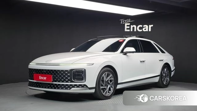 Hyundai Grandeur (GN7) 2024 Белый из Кореи