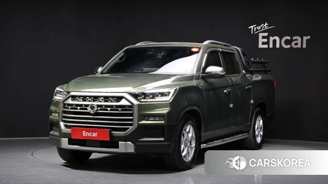 Ssangyong The New Rexton Sports Cannes 2024 Зеленый из Кореи