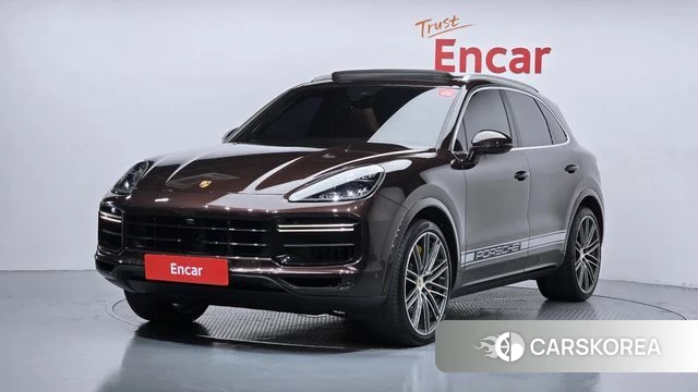 Porsche Cayenne (PO536) 2021 Коричневый из Кореи