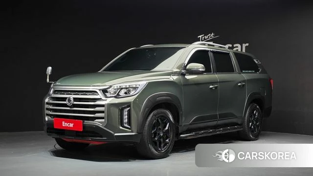 Ssangyong The New Rexton Sport 2023 Зеленый из Кореи