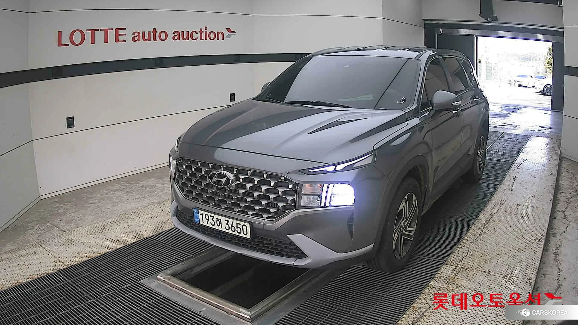 Hyundai Santa Fe 2022 Magnetic Grey Metallic из Кореи
