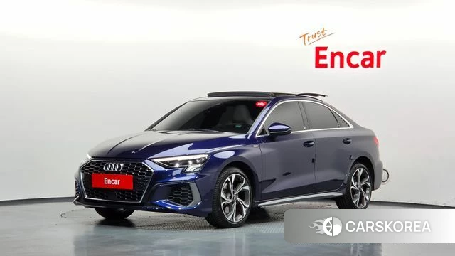 Audi A3 (8Y) 2023 Синий из Кореи