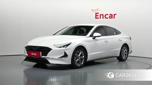Hyundai Sonata (DN8) 2021 Белый из Кореи