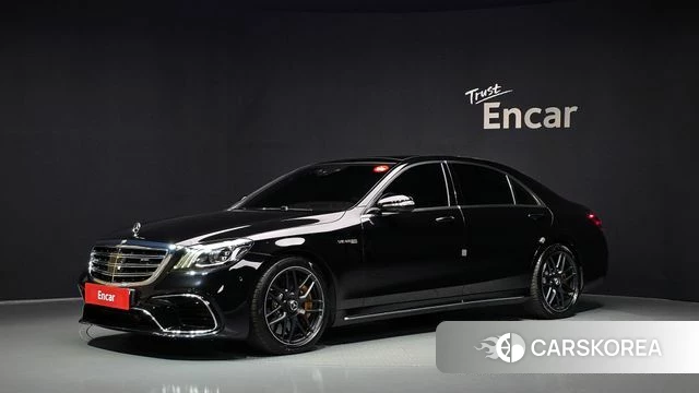 Mercedes-Benz S-Class W222 2018 Черный из Кореи