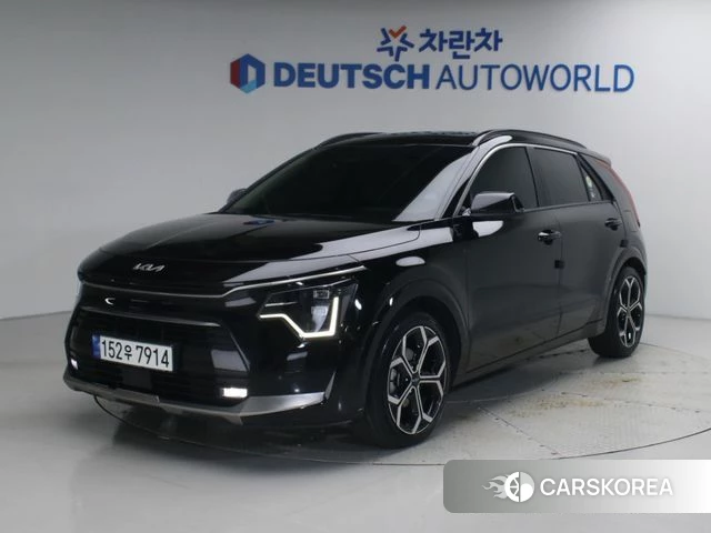 Kia Di Ol Nu Niro 2023 Черный из Кореи