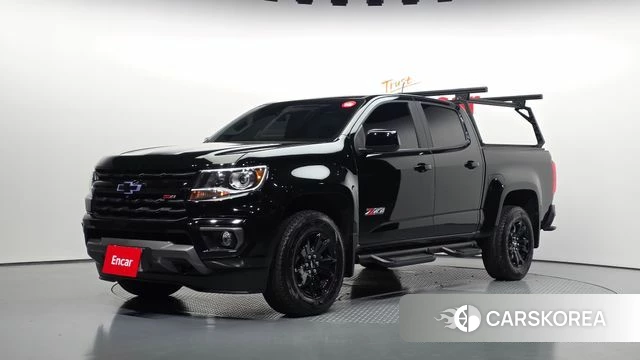 Chevrolet (GM Daewoo) Real New Colorado 2021 Черный из Кореи