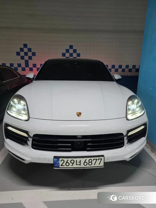 Porsche Cayenne (PO536) 2021 Белый из Кореи