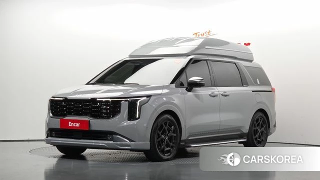 Kia The New Carnival 4th Generation 2023 Серый из Кореи