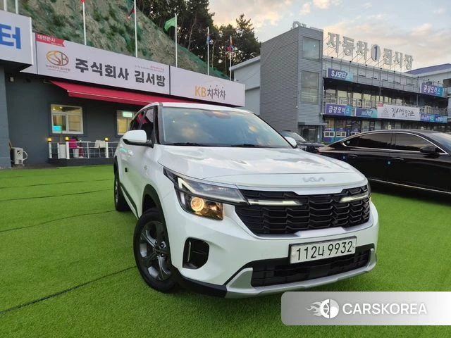 Kia The New Seltos 2023 Белый из Кореи