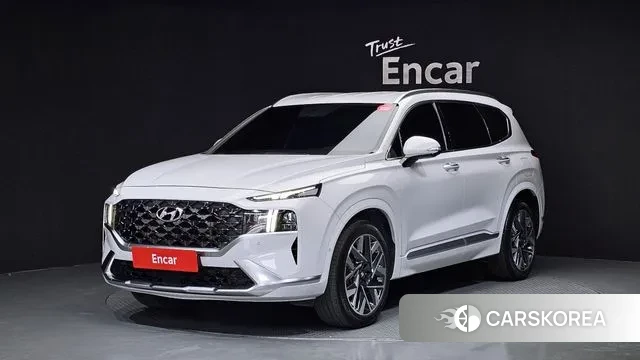 Hyundai The New Santa Fe 2020 Белый из Кореи