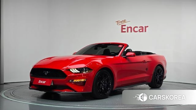 Ford Mustang 2021 Оранжевый из Кореи