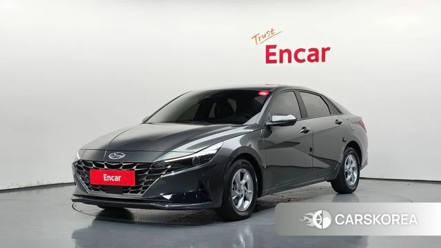 Hyundai Avante (CN7) 2020 Серый из Кореи