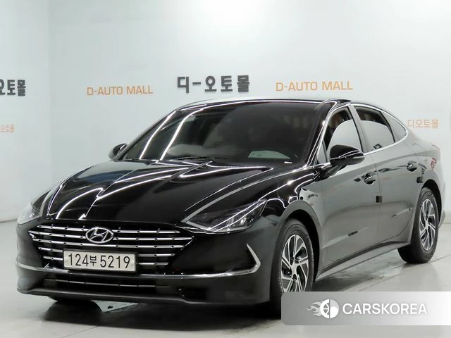 Hyundai Sonata Hybrid (DN8) 2022 Черный из Кореи