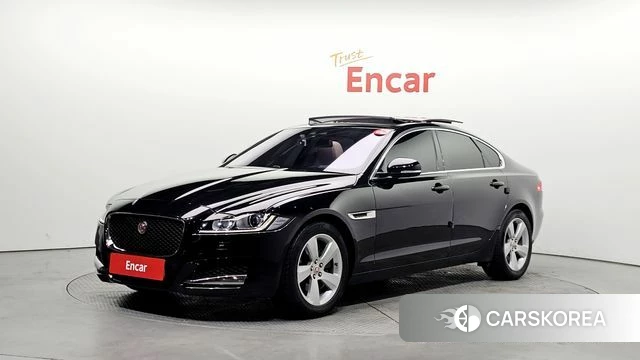 Jaguar XF (X260) 2018 Черный из Кореи