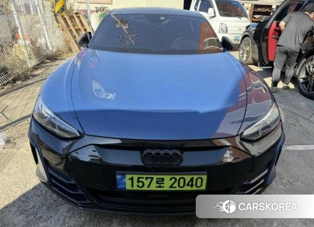 Audi RS e-Tron GT 2021 Синий из Кореи
