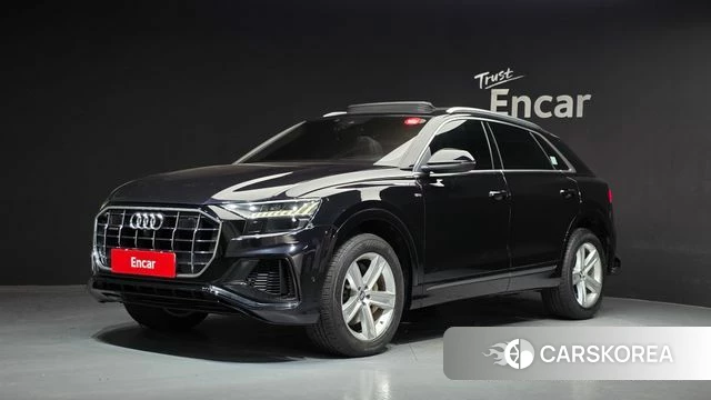 Audi Q8 (4M) 2021 Черный из Кореи