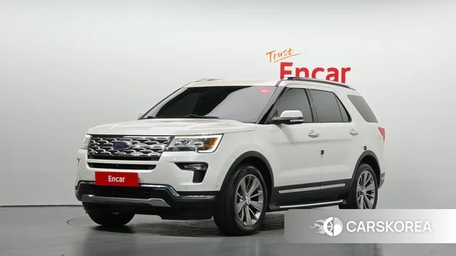 Ford Explorer 2018 Белый из Кореи