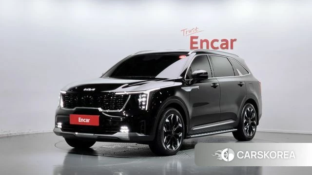 Kia The New Sorento 4th Generation 2023 Черный из Кореи