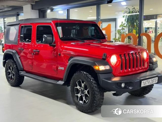 Jeep Wrangler (JL) 2018 Красный из Кореи