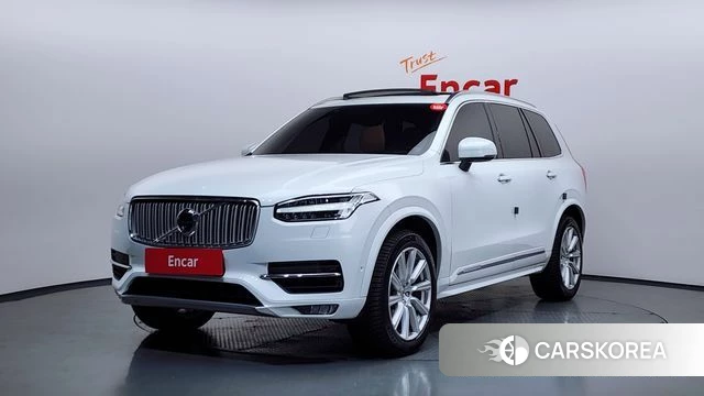 Volvo XC90 second Generation 2019 Белый из Кореи