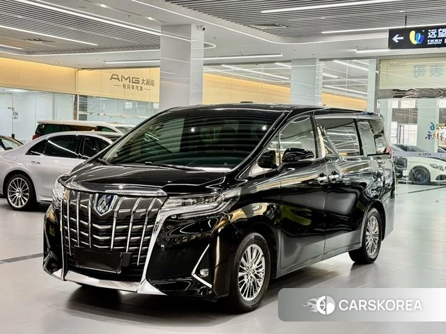 Toyota Alphard 2021 Черный из Китая