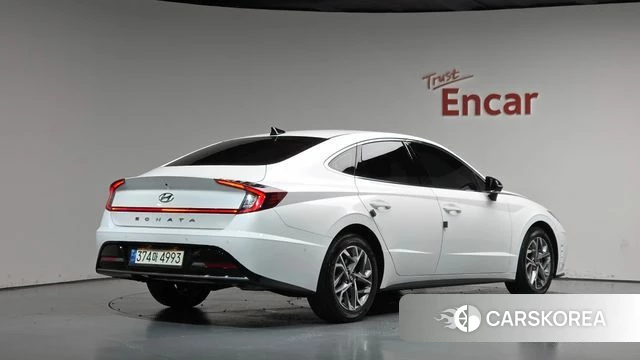 Hyundai Sonata (DN8) 2021 Белый из Кореи, фото 2
