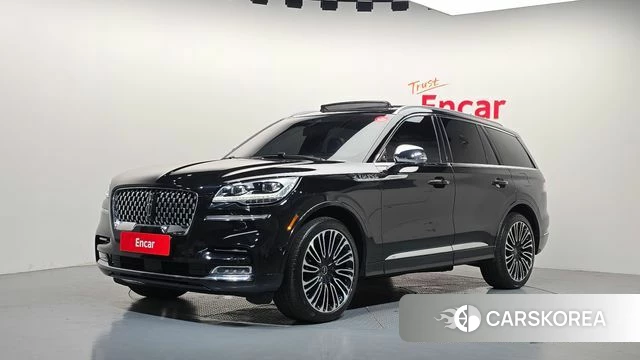 Lincoln Aviator 2nd generation 2021 Черный из Кореи