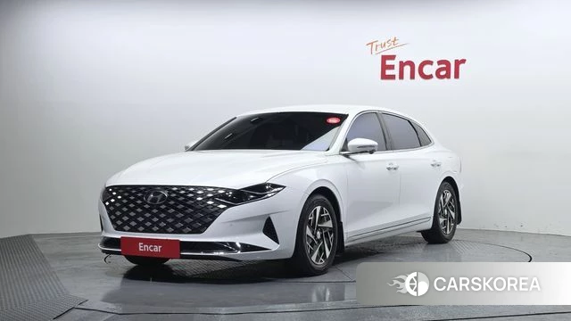 Hyundai The New Grandeur IG Hybrid 2021 Белый из Кореи