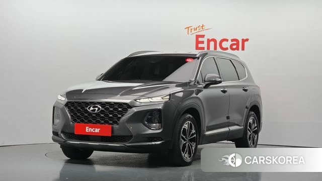 Hyundai Santa Fe TM 2019 Серый из Кореи