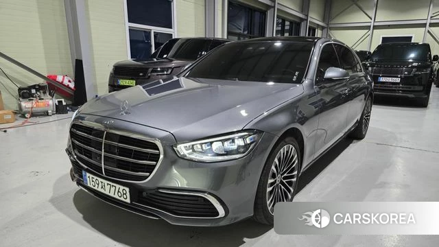 Mercedes-Benz S-Class W223 2023 Цвет галактики из Кореи
