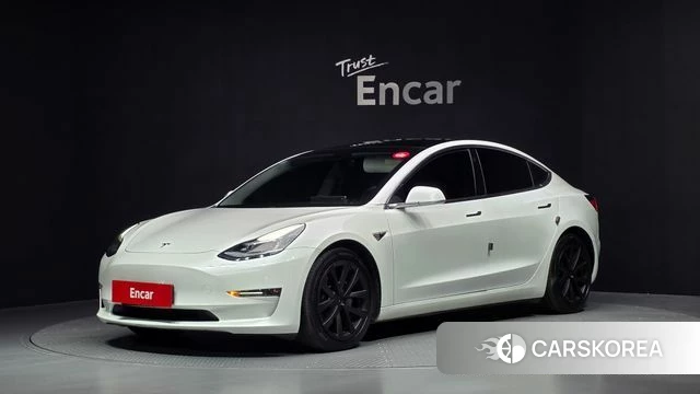 Tesla Model 3 2020 Белый из Кореи