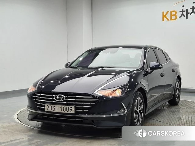 Hyundai Sonata Hybrid (DN8) 2019 Синий из Кореи