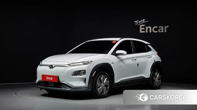 Hyundai Kona Electric 2018 Белый из Кореи