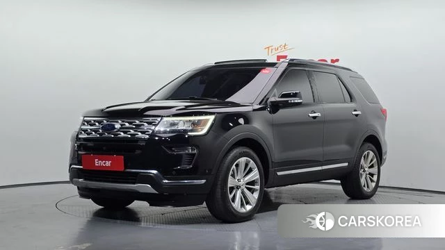 Ford Explorer 2018 Черный из Кореи